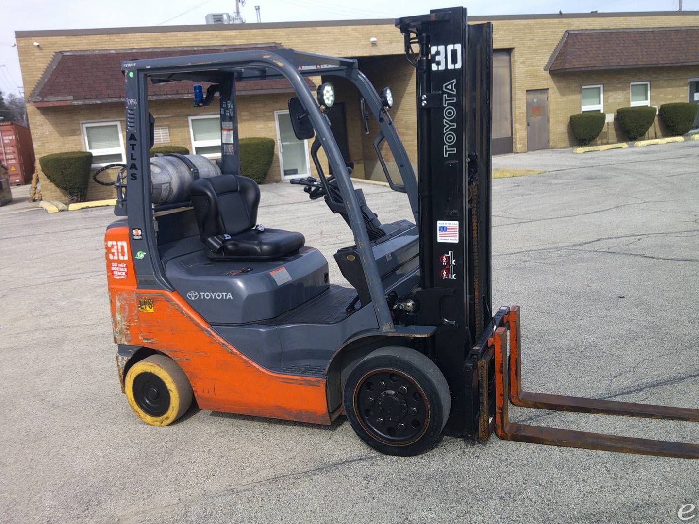 2018 Toyota 8FGCU25 LP Gas Forklift - 123Forklift