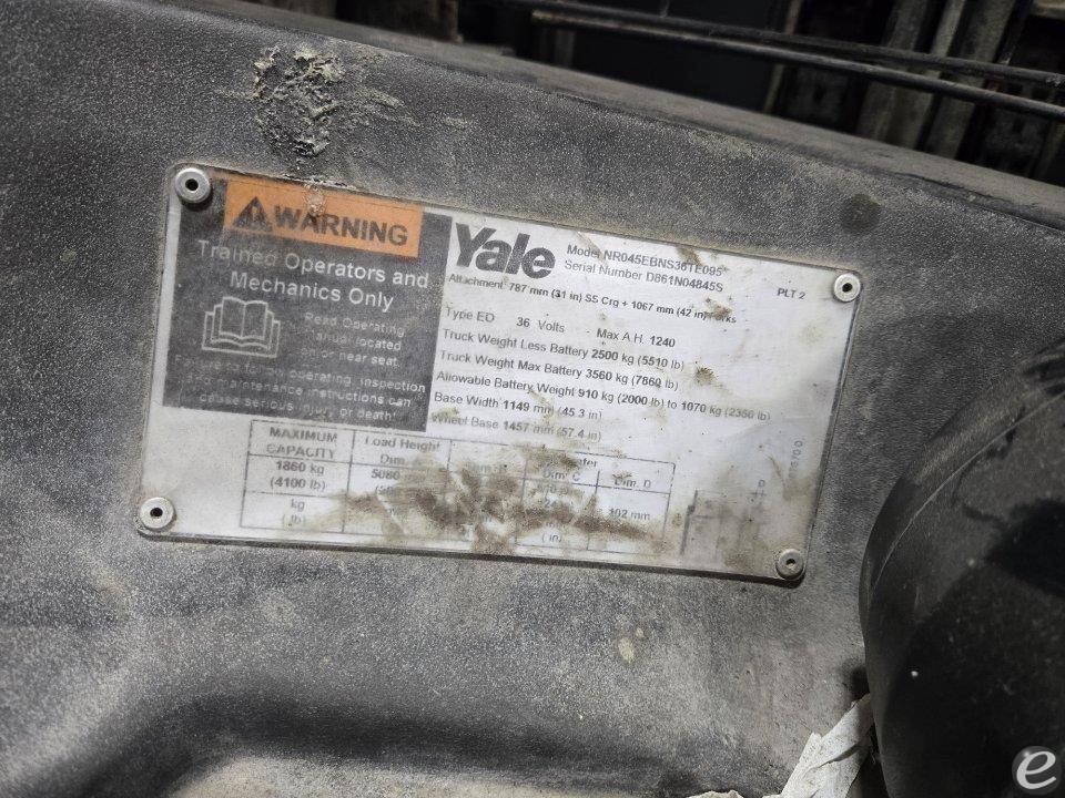 2018 Yale NR045EB