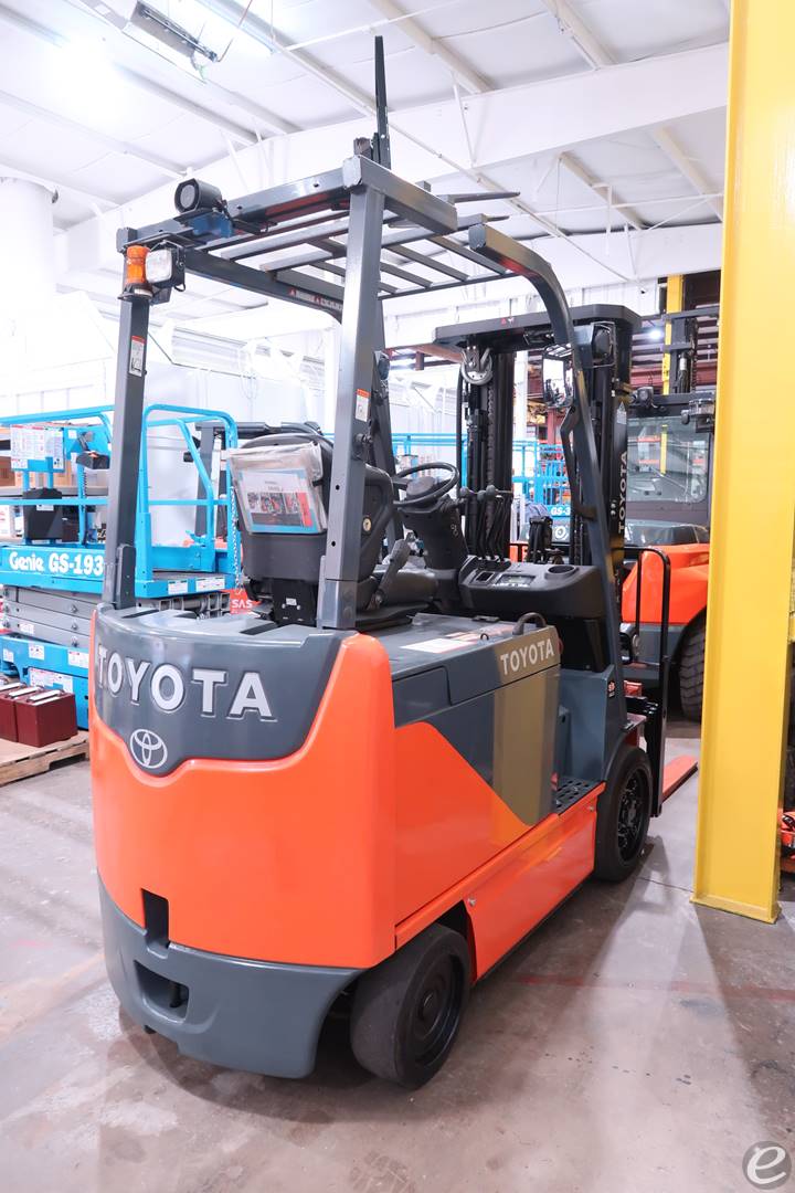 2016 Toyota 8FBCU30 Electric Forklift - 123Forklift