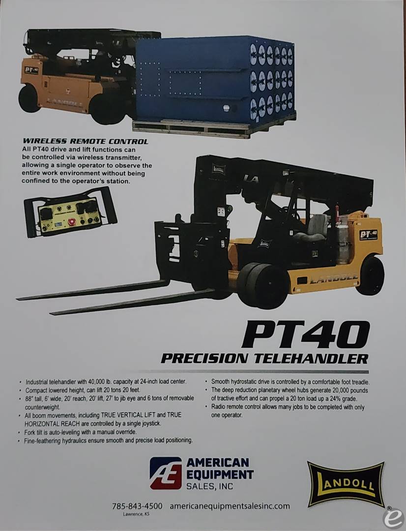 2024 Landoll Landoll PT40/48