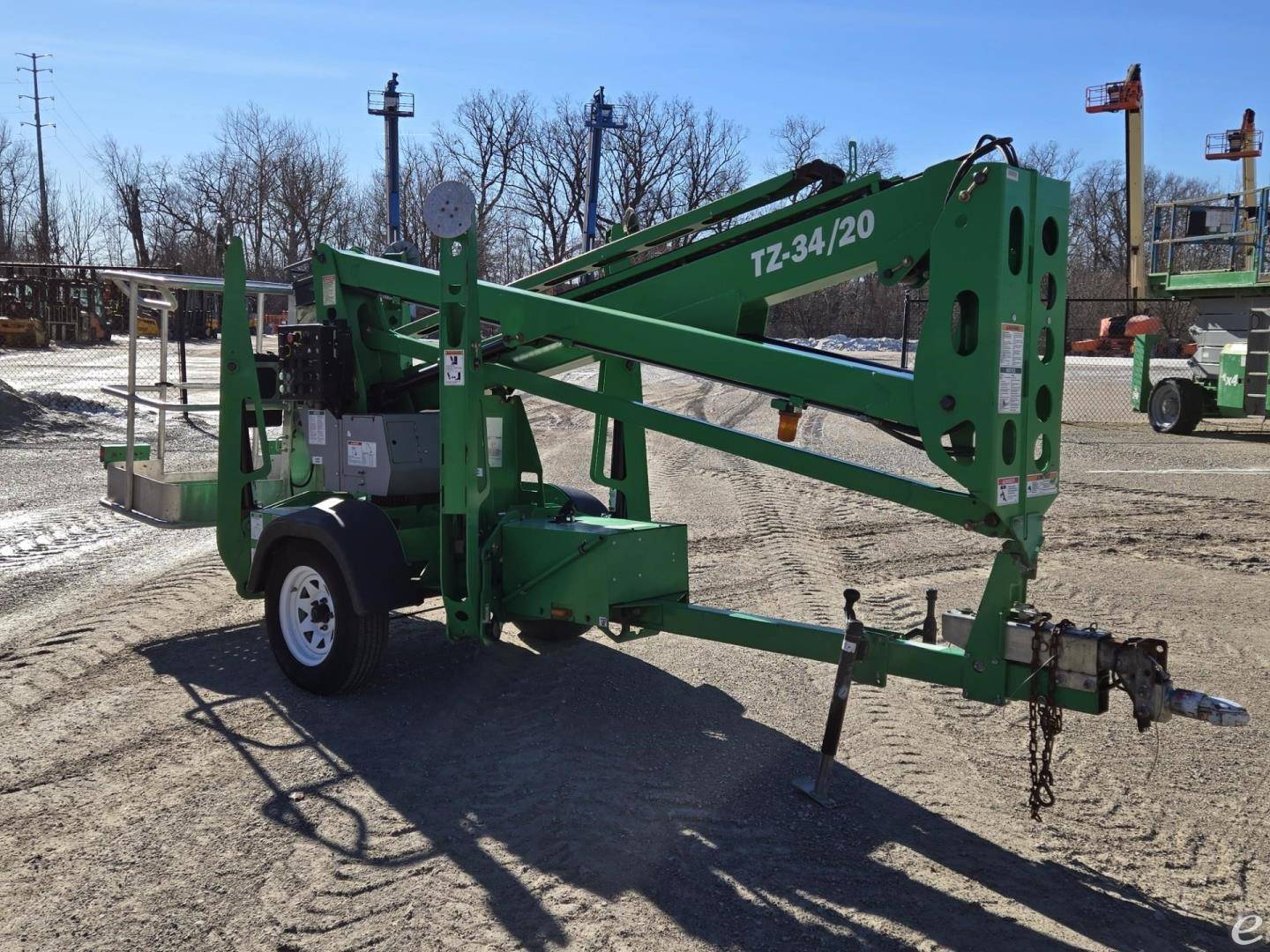 2019 Genie TZ34/20 Electric Boom Lift - 123Forklift