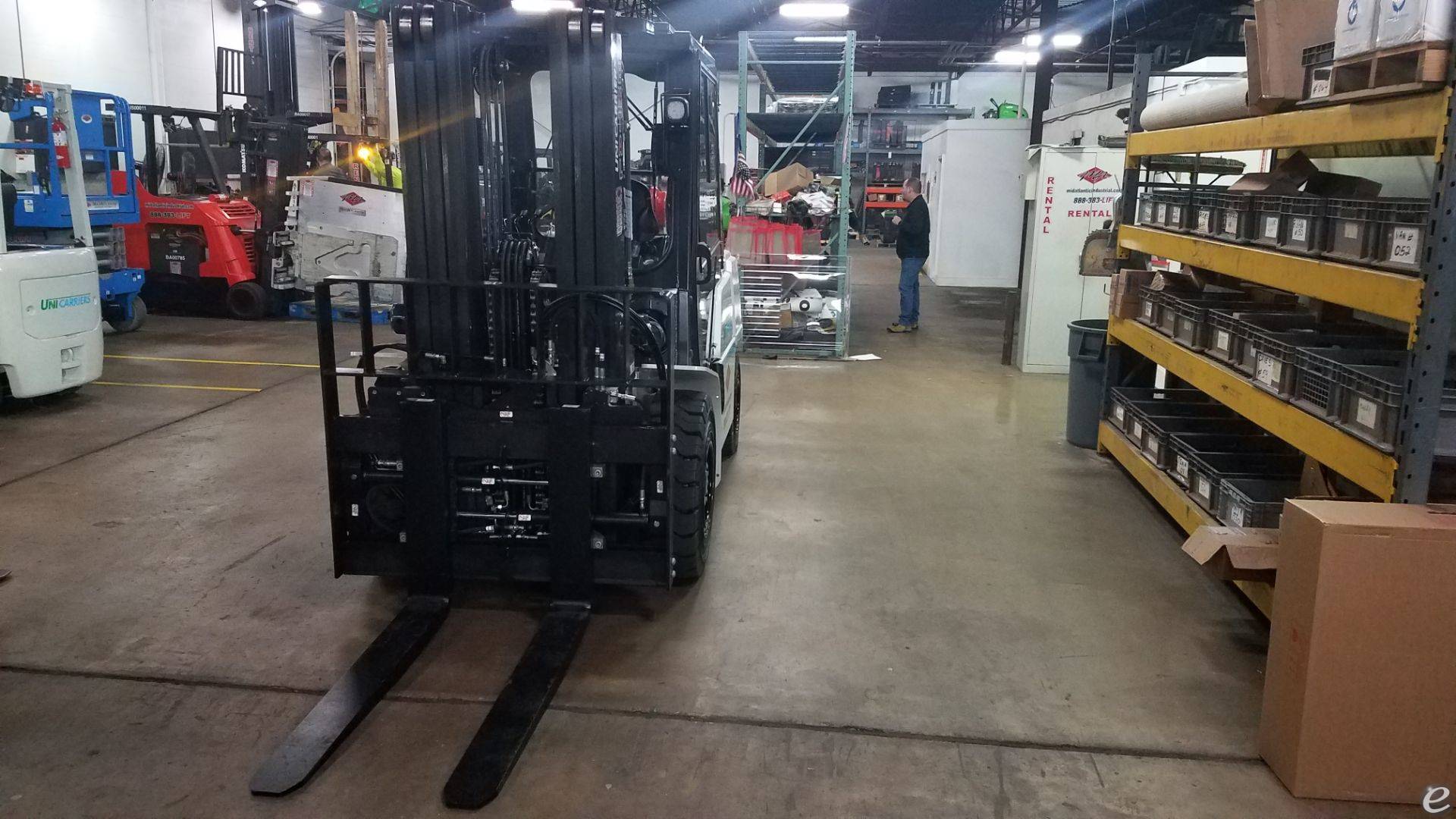 2018 Unicarriers PF110YLP Pneumatic Tire Forklift - 123Forklift