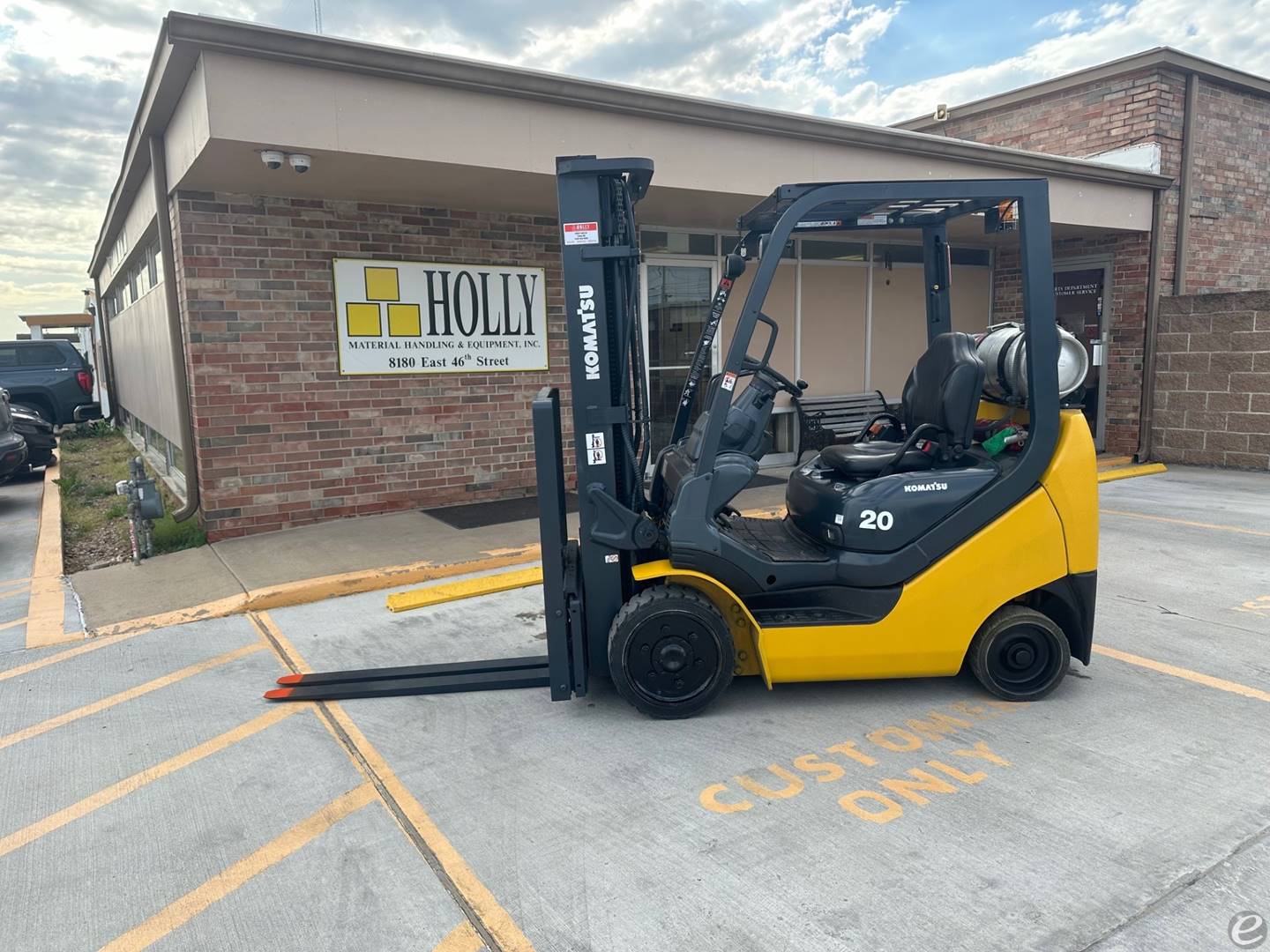 2018 Komatsu FG20ST-16 LP Gas Forklift - 123Forklift