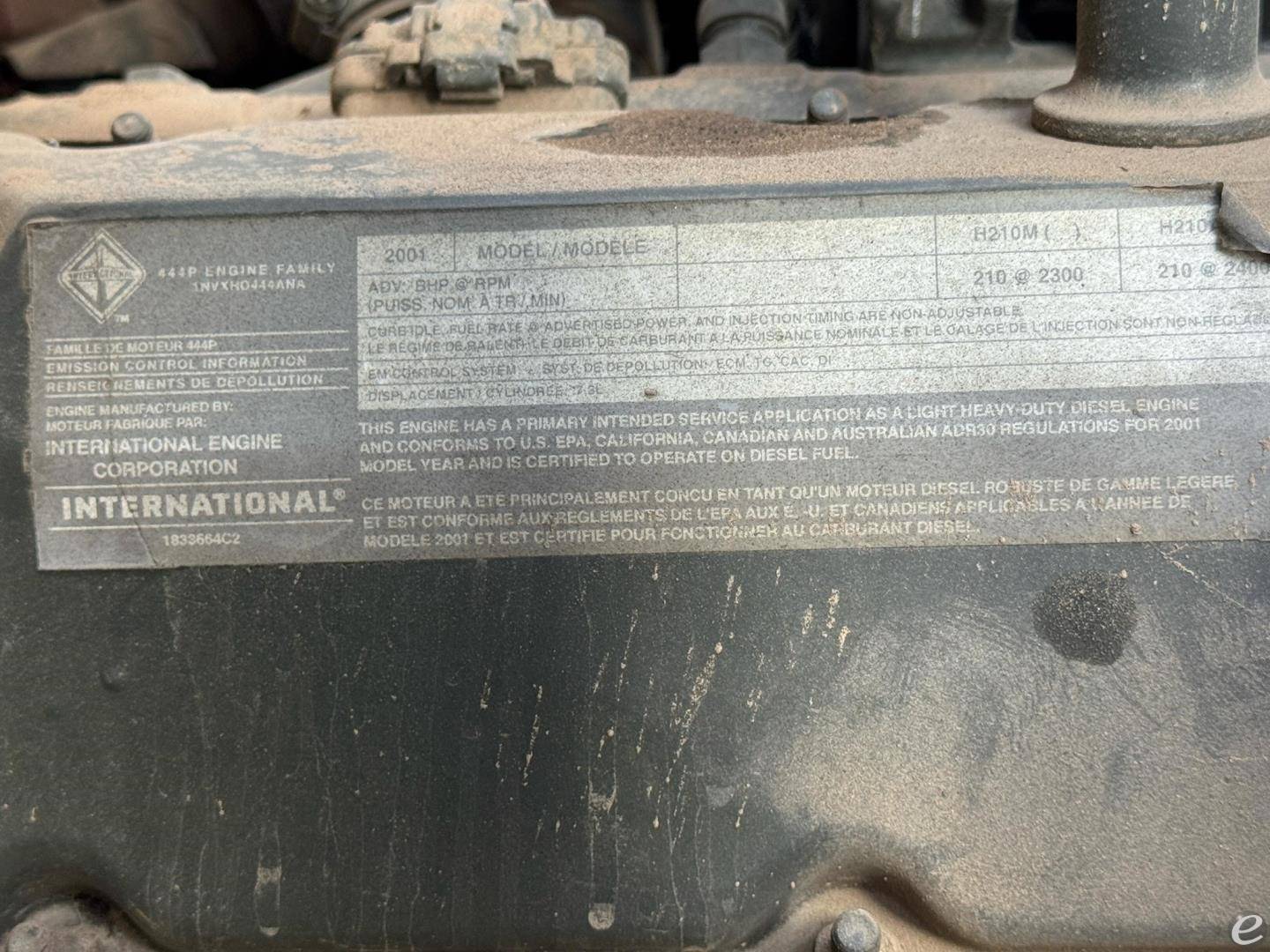 2001 Ford F650 XLT