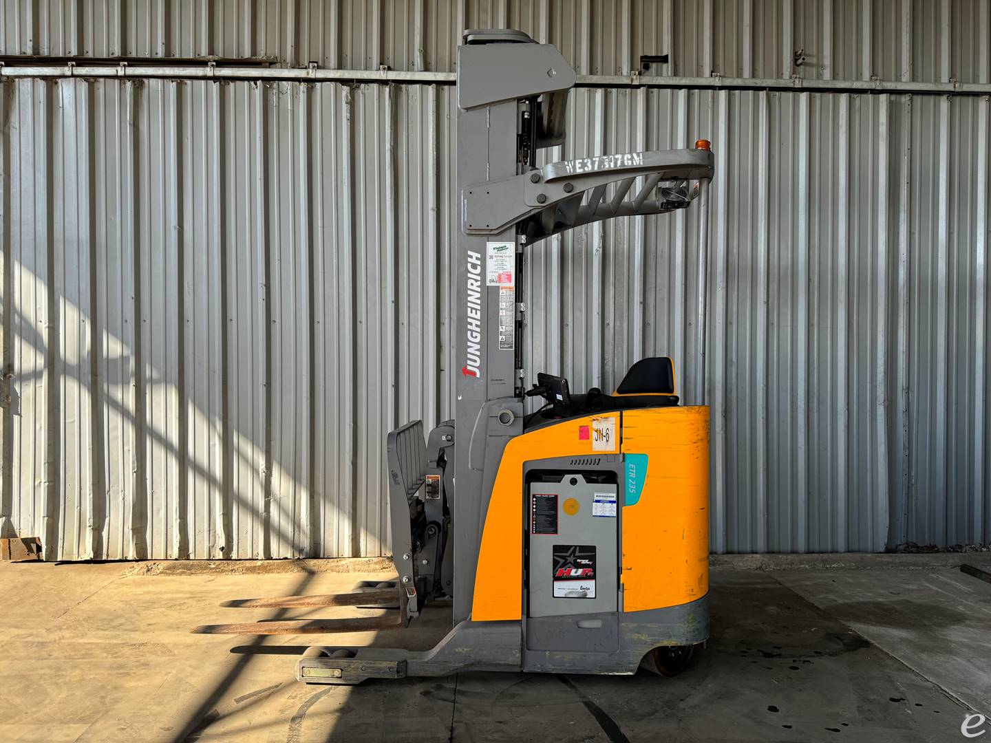 2017 Jungheinrich 7590 Electric Reach Truck - 123Forklift