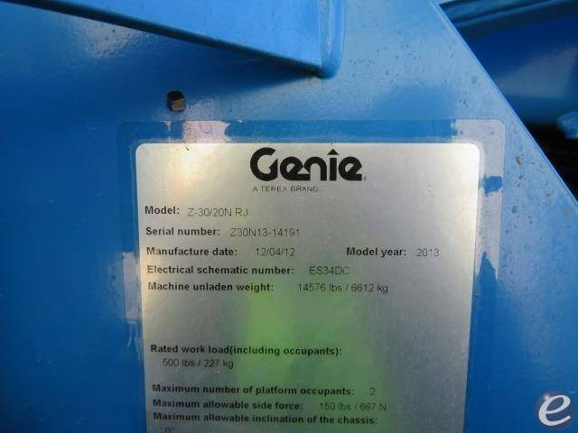 2013 Genie Z30/20N RJ
