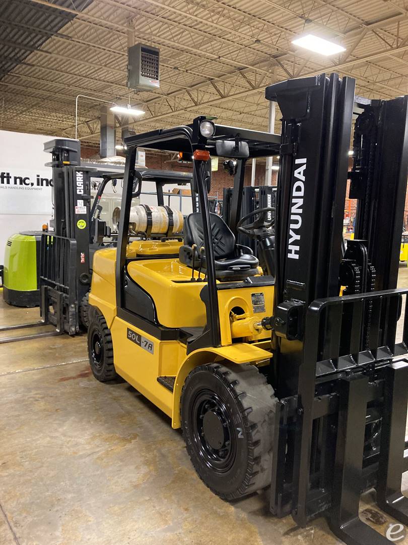 2017 Hyundai 50L-7A LP Gas Forklift - 123Forklift