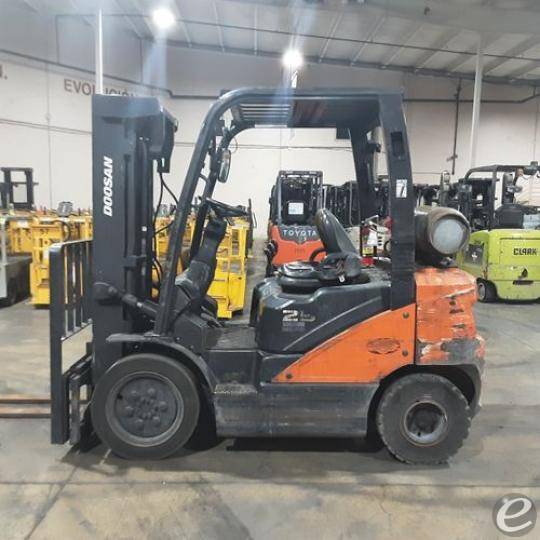 2017 Doosan G25N-7 LP Gas Forklift - 123Forklift