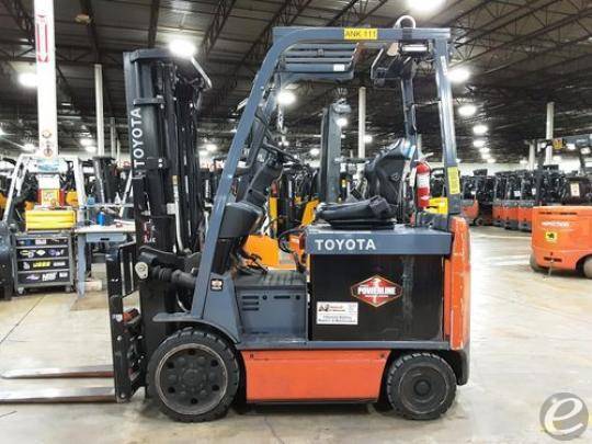 2020 Toyota 8FBCU25 Electric Forklift - 123Forklift