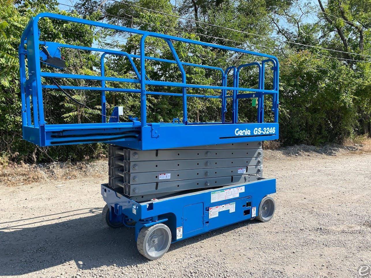 2012 Genie GS3246 Electric Scissor Lift - 123Forklift