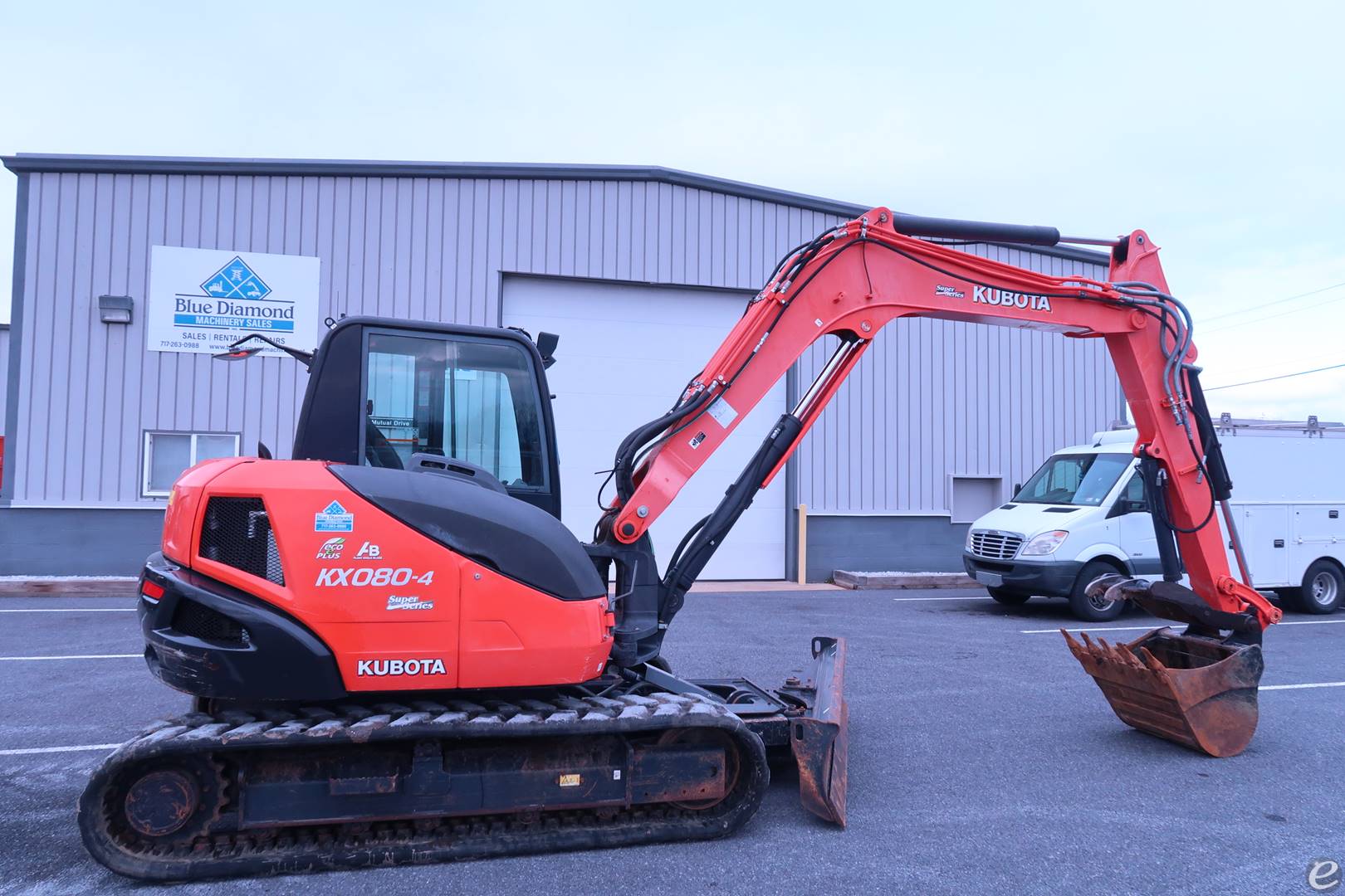 2018 Kubota KX80-4S Diesel Boom Lift - 123Forklift