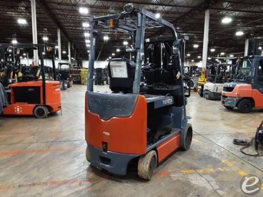 2017 Toyota 8FBCHU25 Electric Forklift - 123Forklift