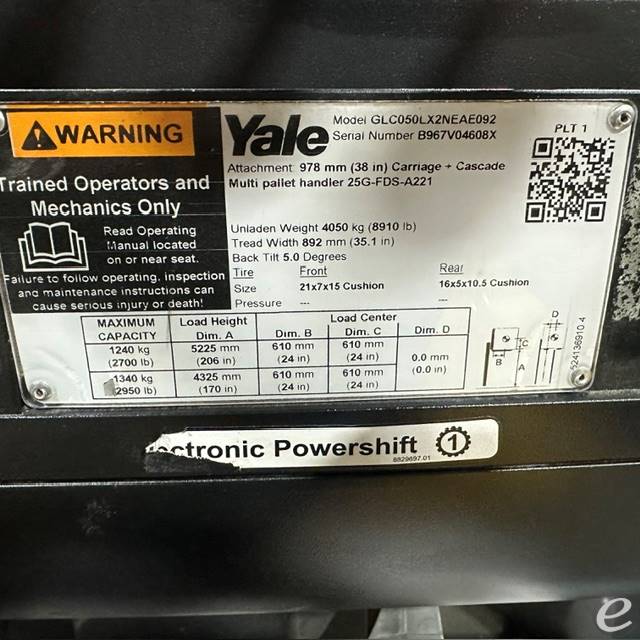 2023 Yale GLC050LX