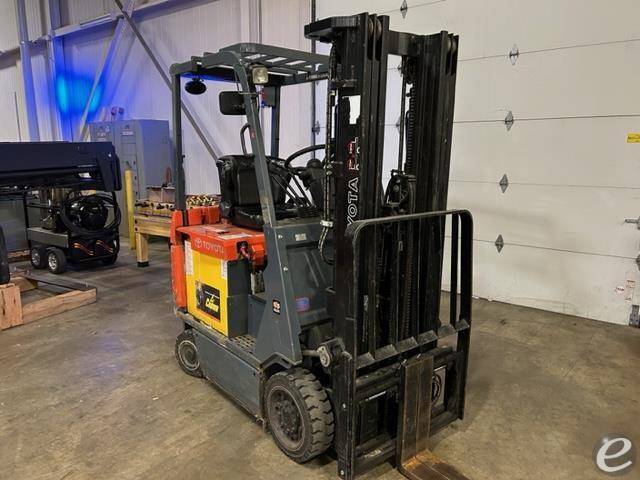 2017 Toyota 7FBCU15 Electric Forklift - 123Forklift