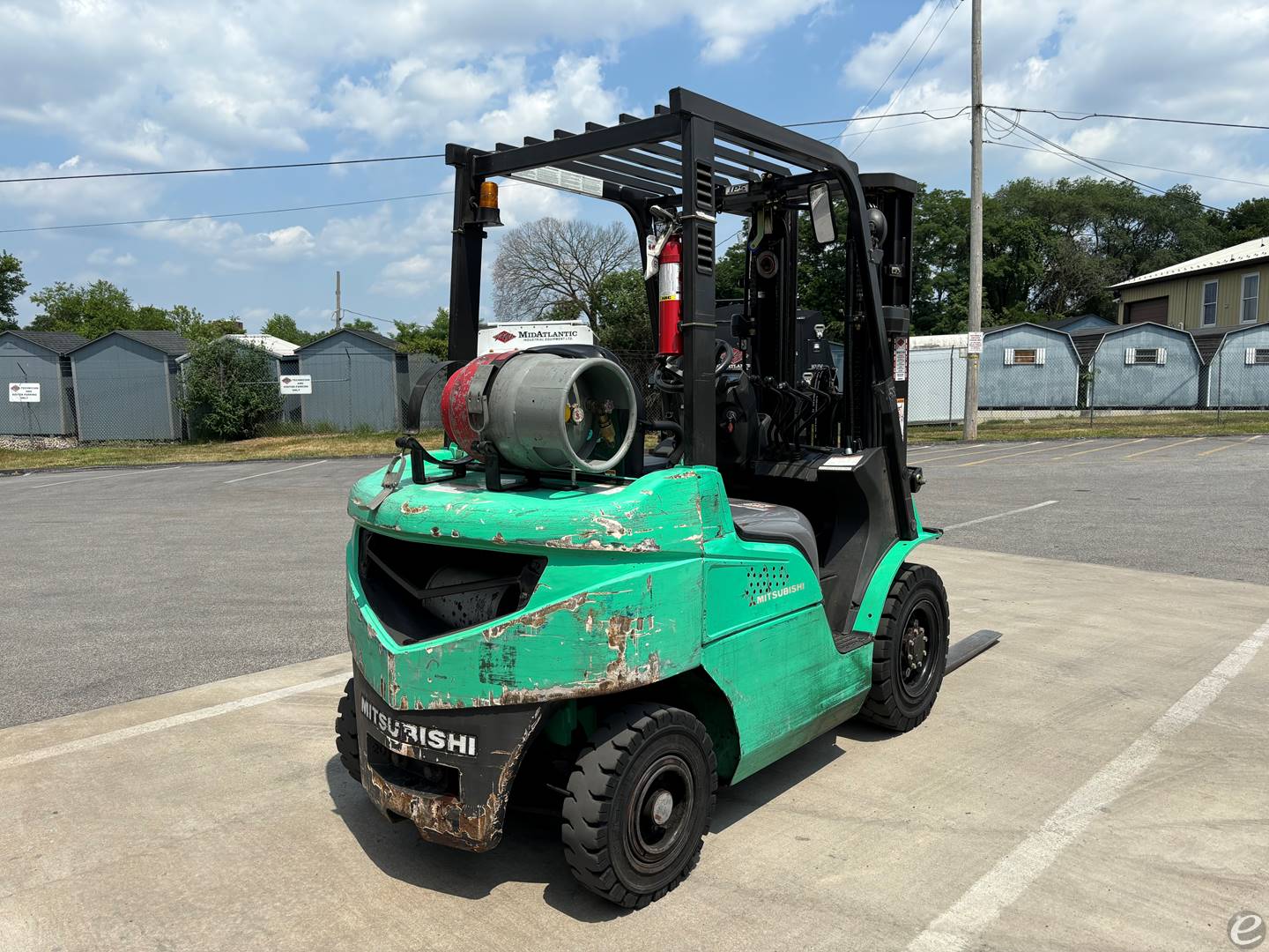 2009 Mitsubishi FG20N LP Gas Forkli...