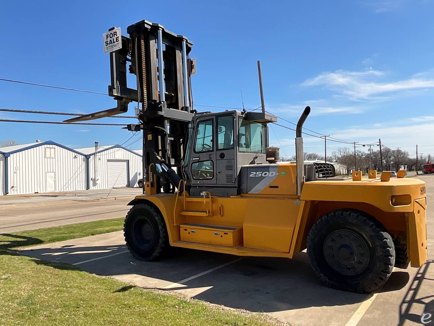 2015 Hyundai 250D-9 Diesel Forklift - 123Forklift