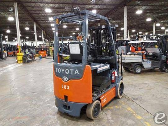 2017 Toyota 8FBCHU25 Electric Forklift - 123Forklift
