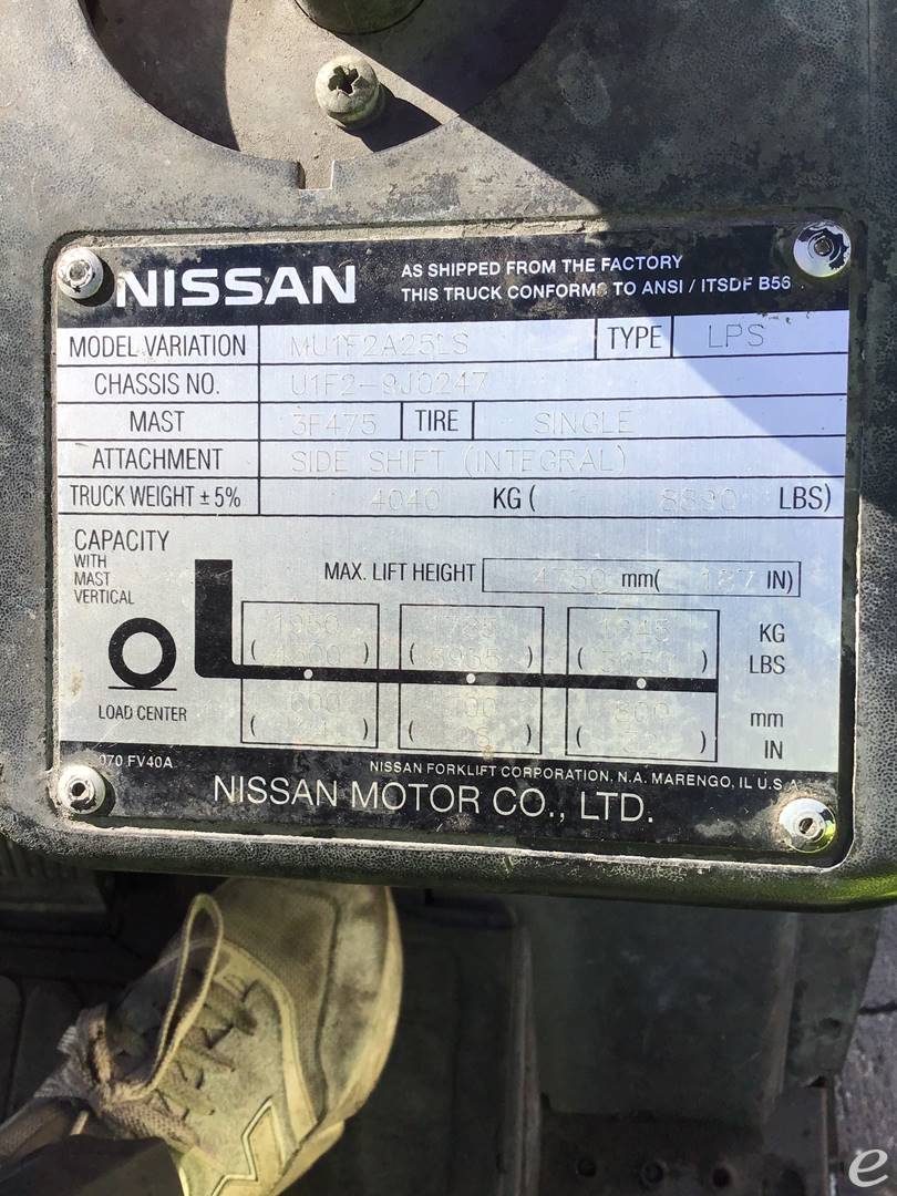 2009 Nissan PFU50LPS