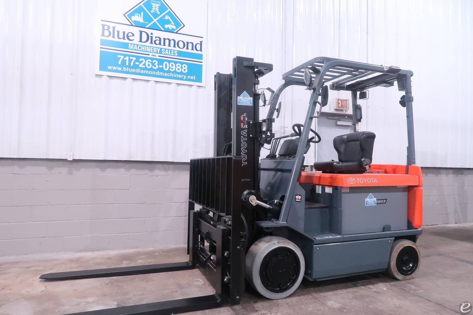 2015 Toyota 7FBCU35 Electric Forkli...