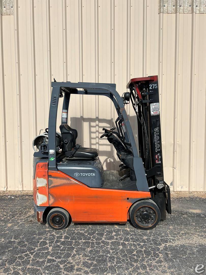 2019 Toyota 8FGCU15 Cushion Tire Forklift - 123Forklift