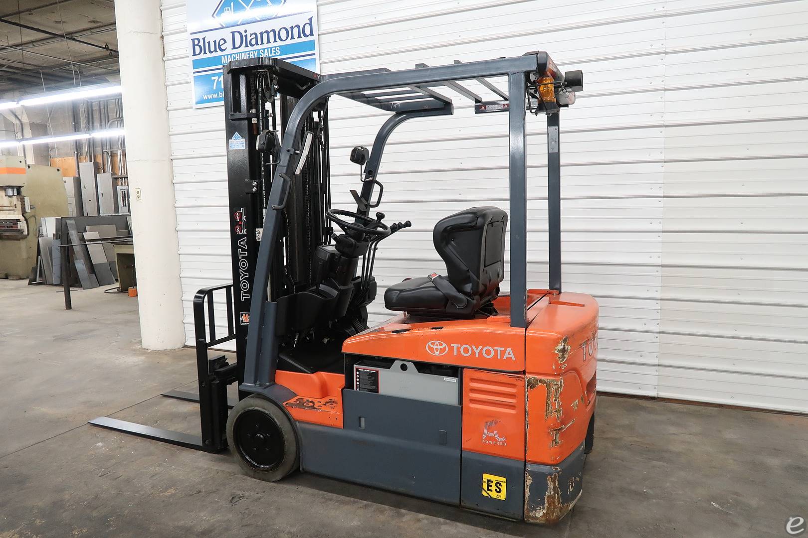 2011 Toyota 7FBEU18 Electric Forklift - 123Forklift