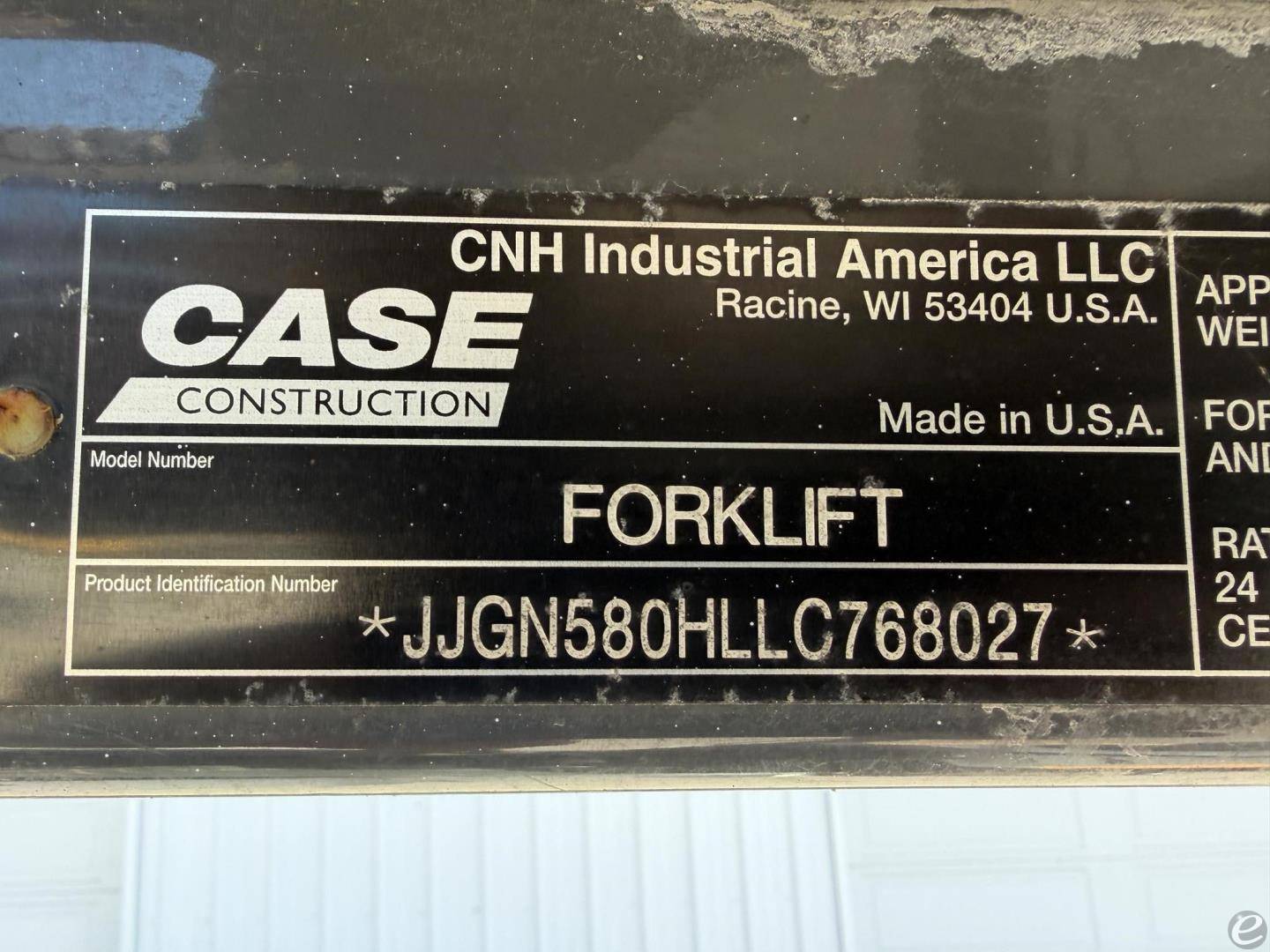 2020 Case 588H