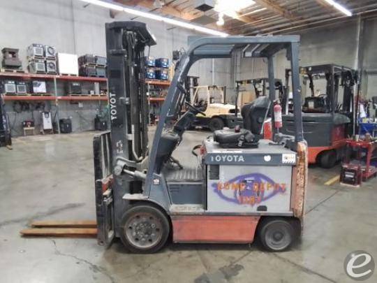 2021 Toyota 8FBCU30 Electric Forklift - 123Forklift