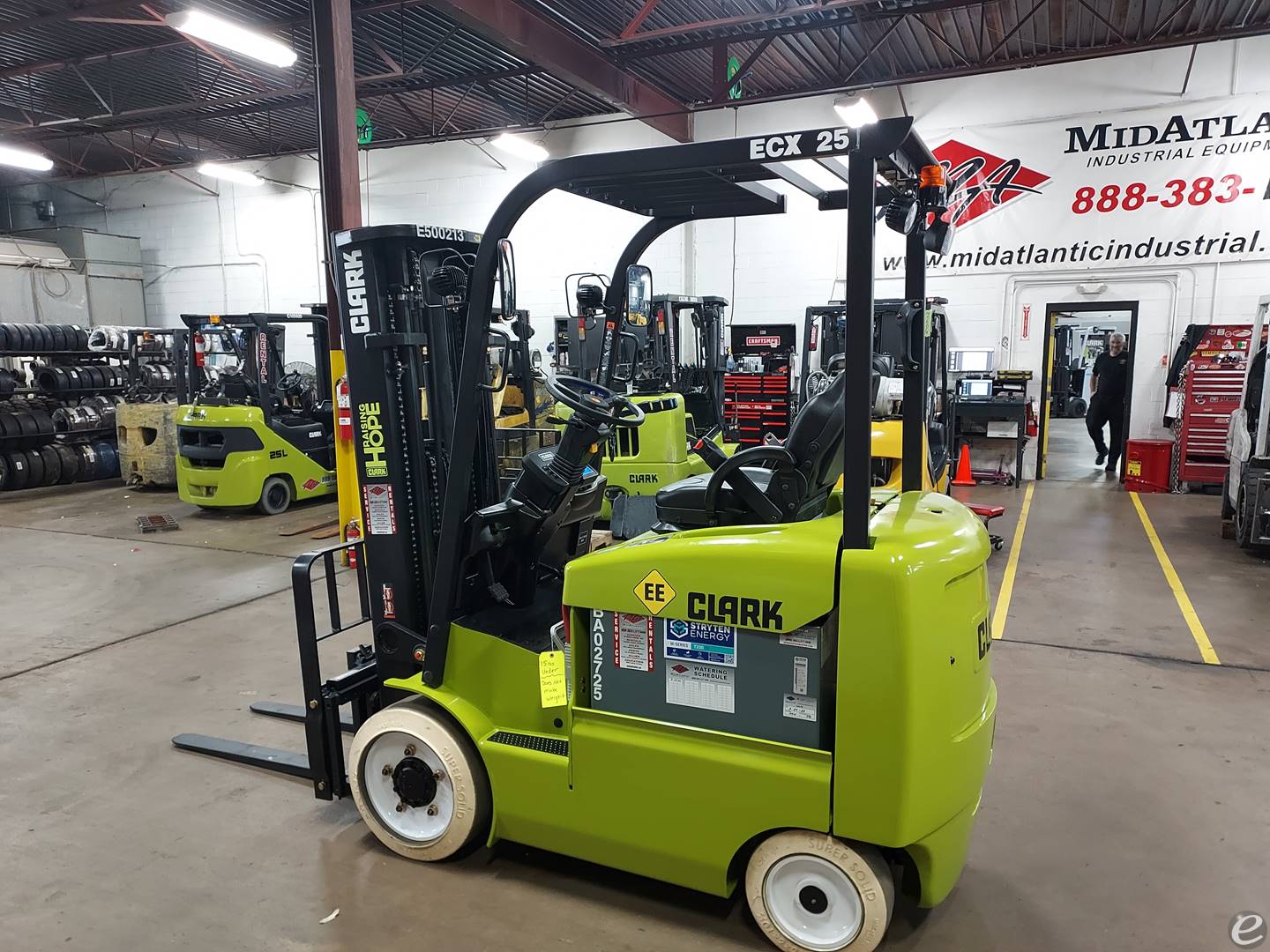 2023 Clark ECX25 Electric Forklift