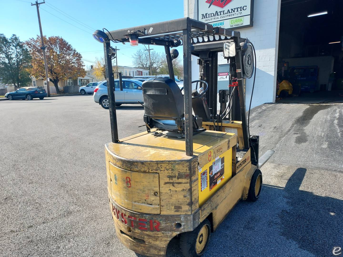 1991 Hyster E60XL-33 Electric Forklift - 123Forklift