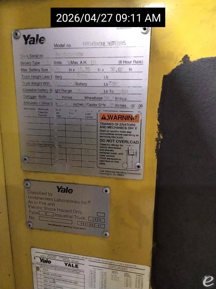 1998 Yale NR045AD