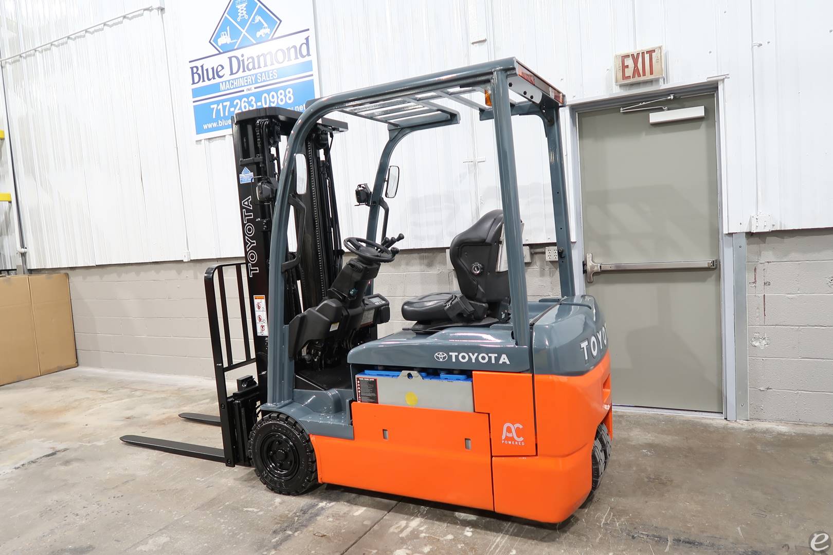 2016 Toyota 8FBE20U Electric Forklift - 123Forklift