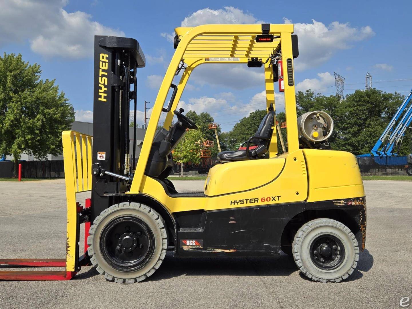 2019 Hyster H60XT LP Gas Forklift