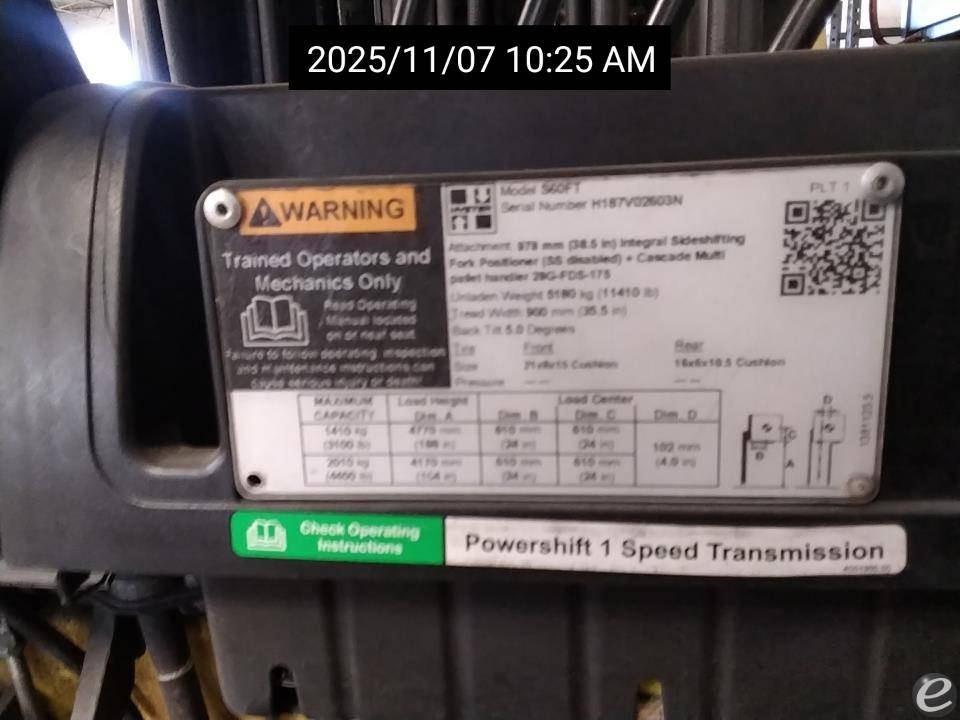2015 Hyster S60FT