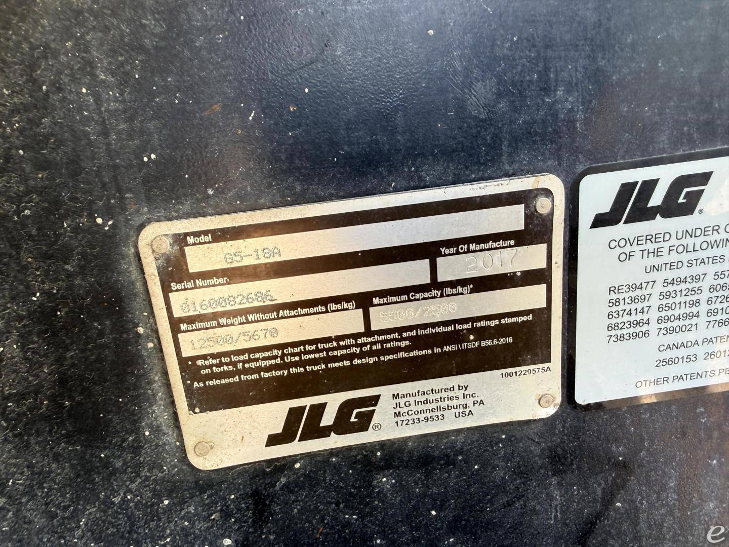 2017 JLG G5-18A