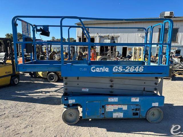 2014 Genie gs-2646 Electric Scissor Lift - 123Forklift
