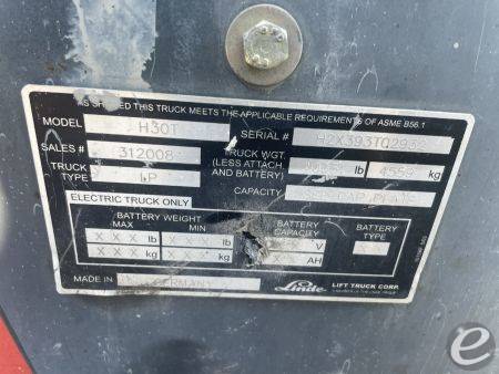 2006 Linde H30T