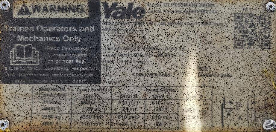 2021 Yale GLP050MX