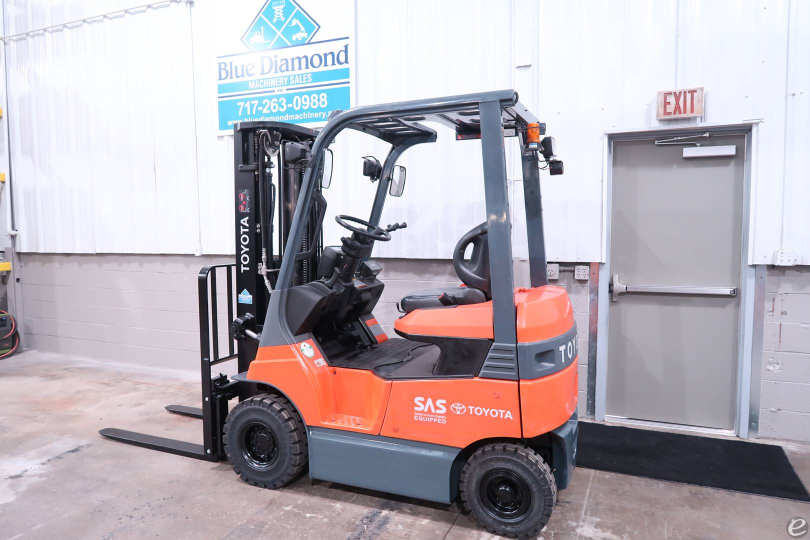 2015 Toyota 7FBH15 Electric Forklift - 123Forklift
