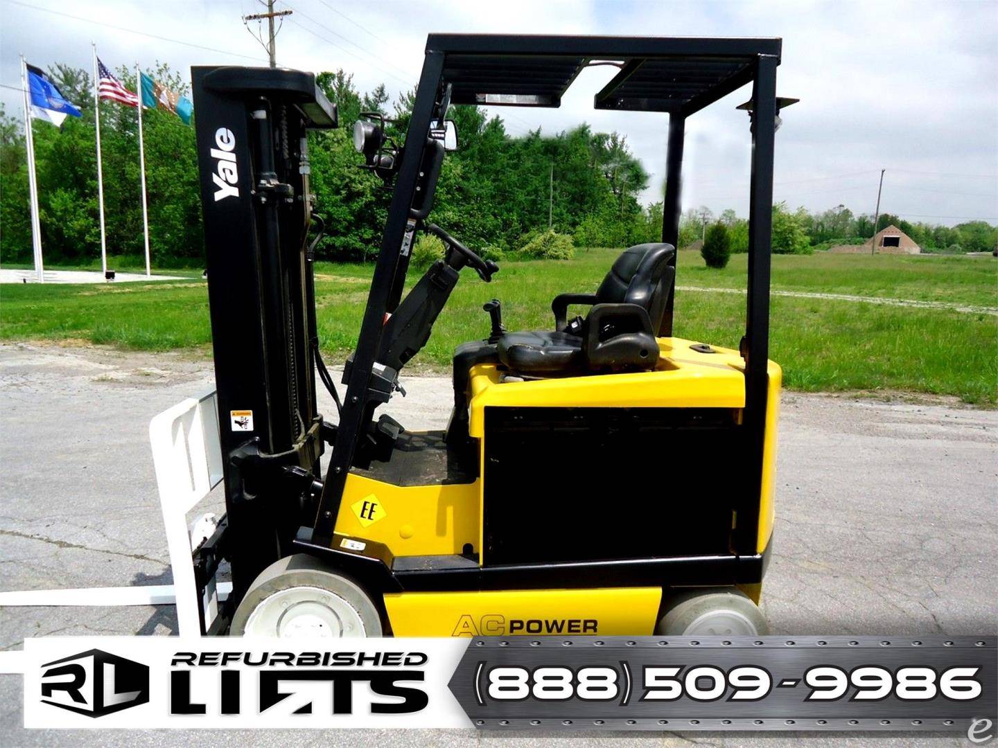 2016 Yale ERP060VL Electric Forklift - 123Forklift