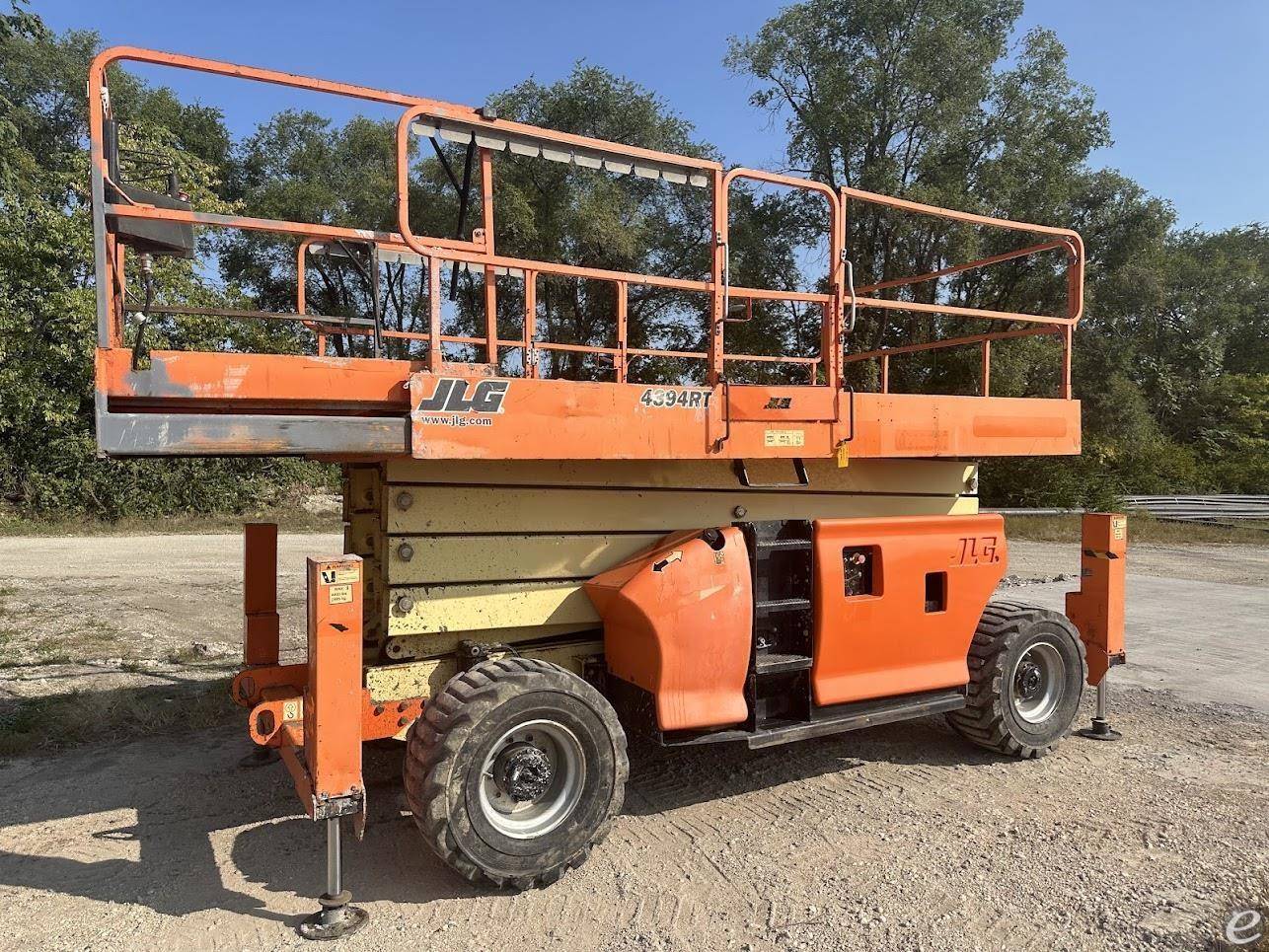 2014 JLG 4394RT Diesel Scissor Lift - 123Forklift
