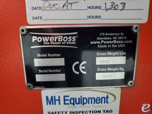 2014 Power Boss 9XR LP Gas Forklift - 123Forklift