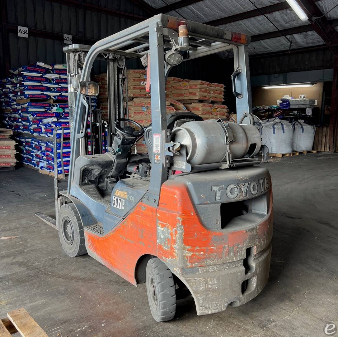 2017 Toyota 8FGU18 LP Gas Forklift - 123Forklift