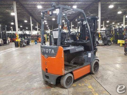 2017 Toyota 8FBCHU25 Electric Forklift - 123Forklift
