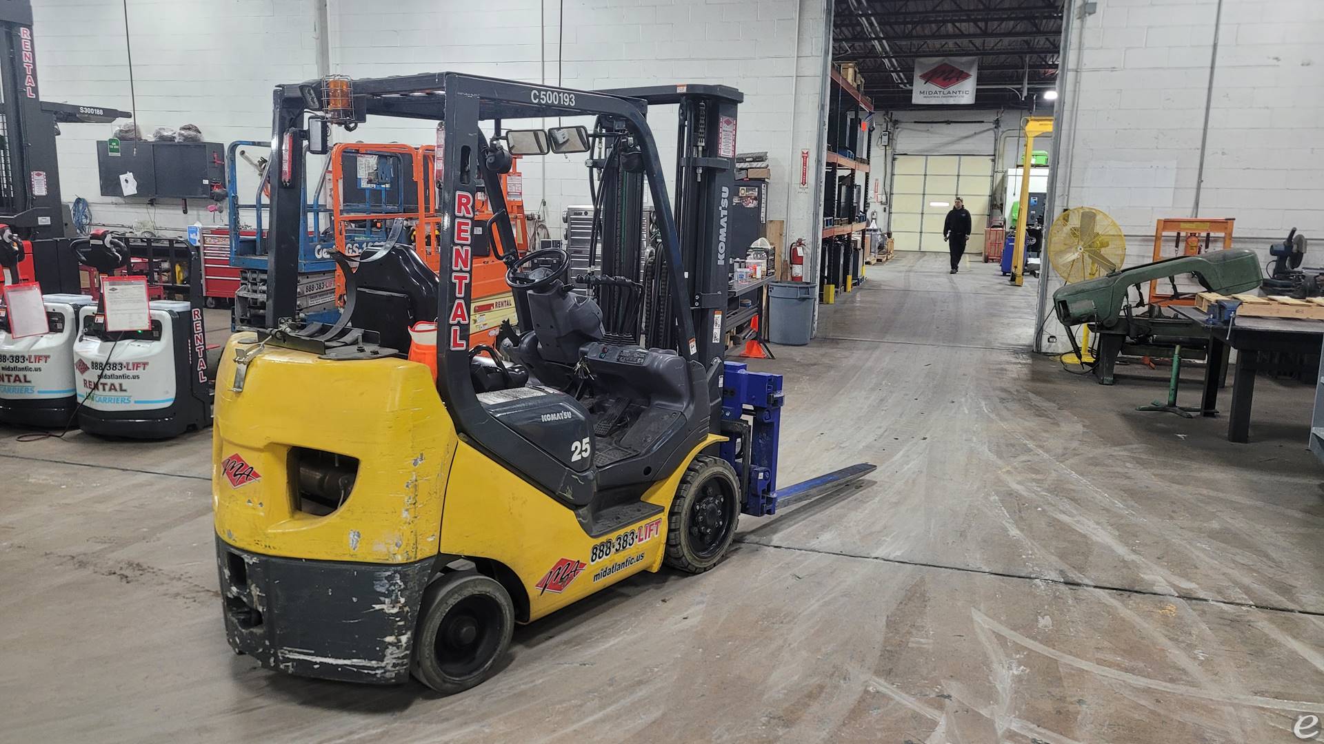 2016 Komatsu FG25ST-12 LP Gas Forklift - 123Forklift