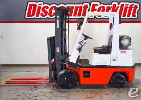 1984 Nissan                                             CPF02A25V LP Gas Forklift - 123Forklift