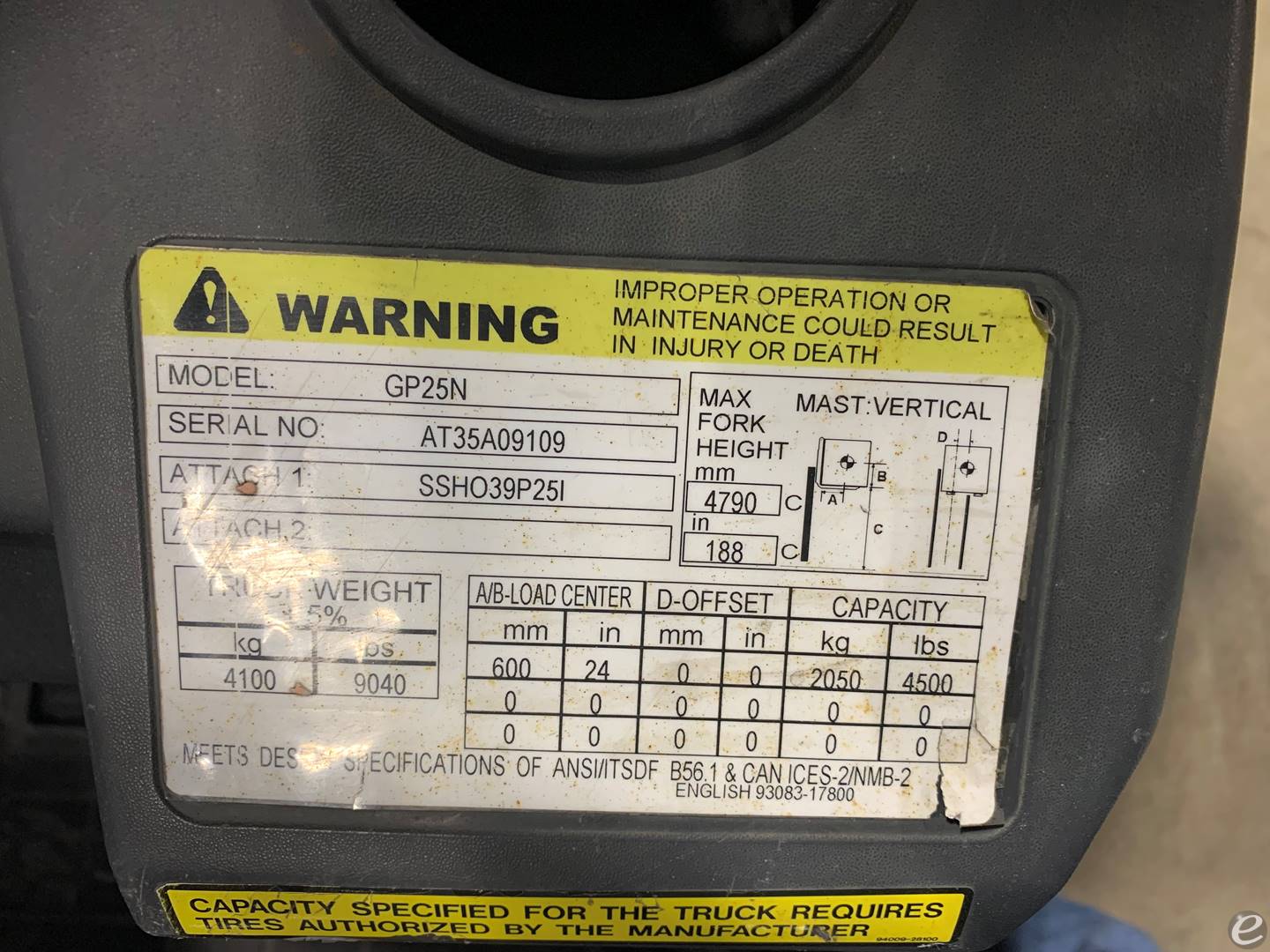 2020 Cat                                       GP25N5 LP Gas Forklift - 123Forklift