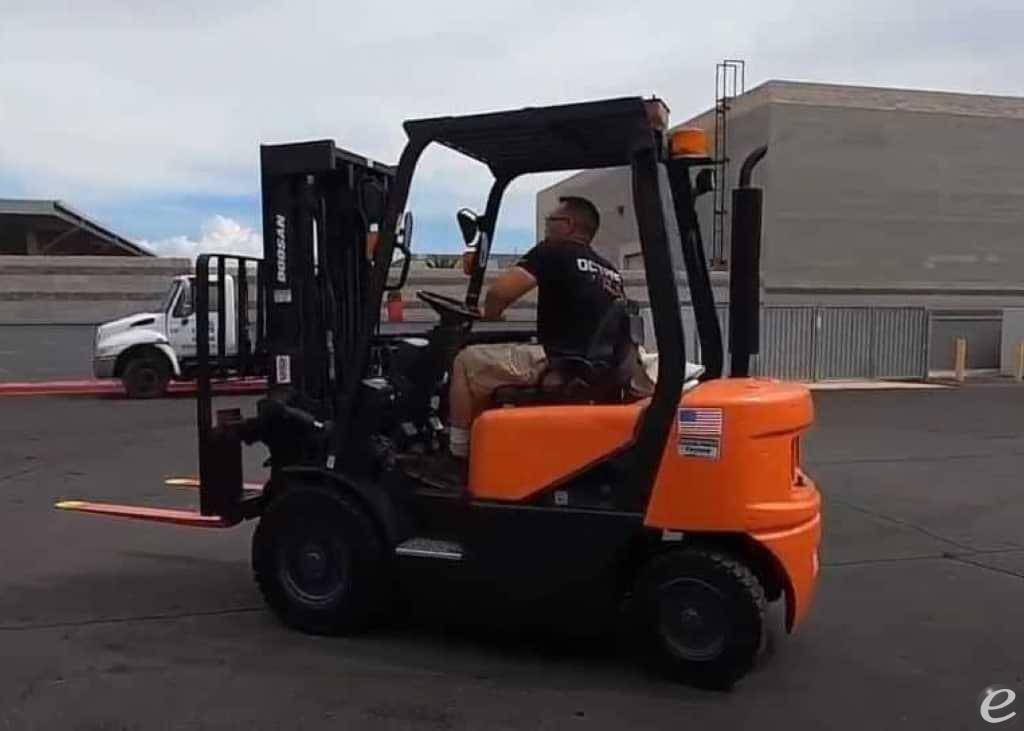 2012 Doosan D20G Diesel Forklift - 123Forklift