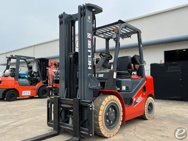 2022 Heli CPQYD30-KU1H Dual Fuel Forklift - 123Forklift