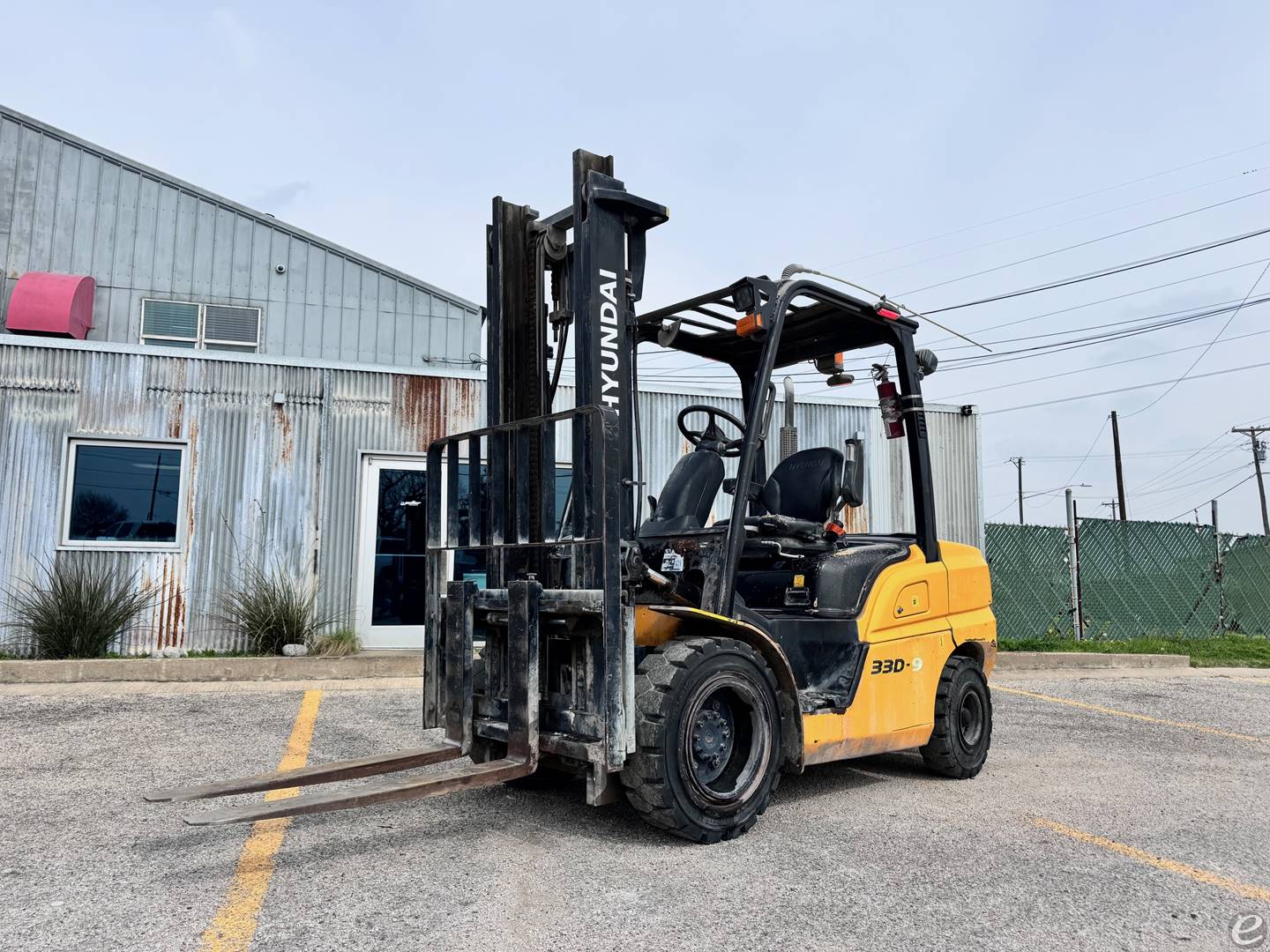 2018 Hyundai 33D-9 Diesel Forklift