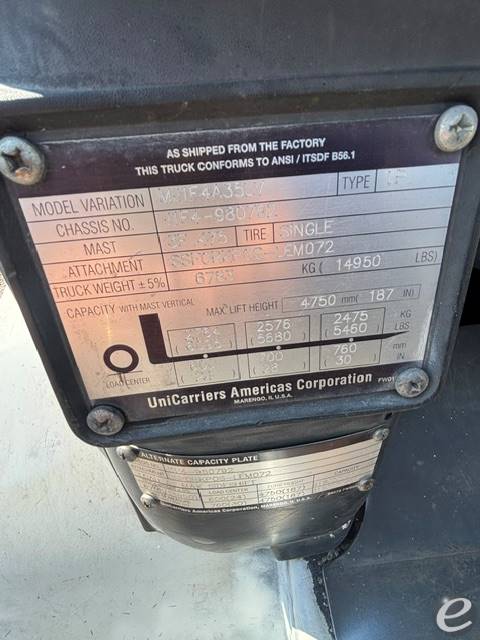 2014 Unicarriers PF80YLP
